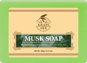 Khadi Ark Herbal Natural Handmade Musk Bath Soap Pack of 1 - Price in ...