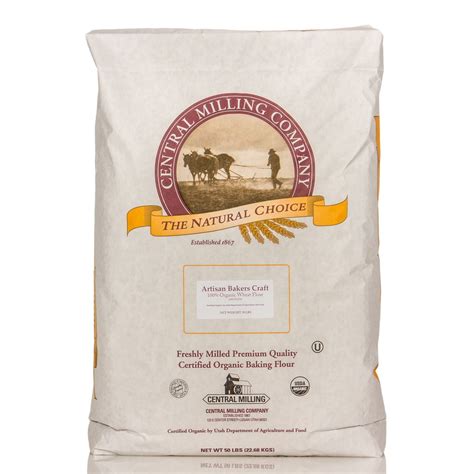 Central Milling - Artisan Bakers Craft Unbleached White Wheat Flour ...