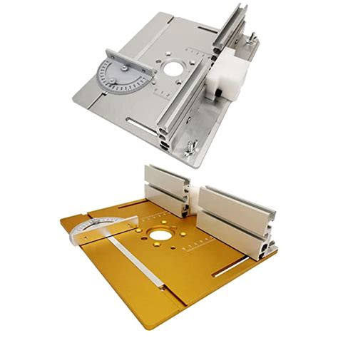 CALANDIS Aluminium Router Table Insert Plate Woodworking Benches ...