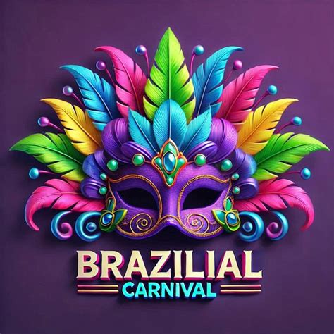 A colorful poster for the carnival festival with a mask on it | Premium ...
