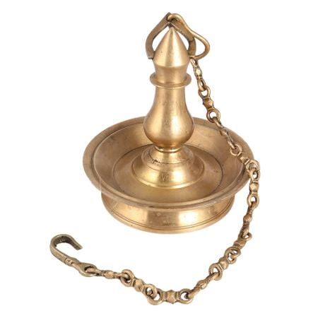 Thooku Vilakku — Hanging Oil Lamp & Bronze Vilakku | IndianShelf