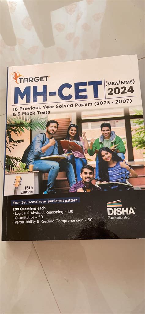 Buy TARGET MH-CET (MBA / MMS) 2024 - 16 Previous Year Solved Papers ...