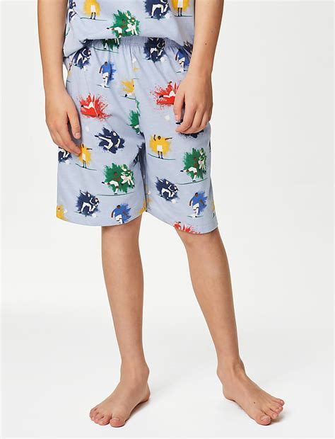 Buy Cotton Rich Football Pyjamas (7-14 Yrs) at Marks & Spencer