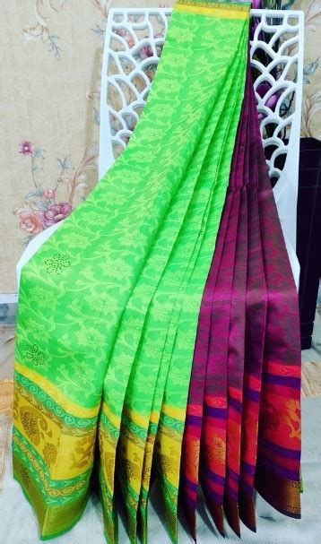 Luxurious Silk Cotton Self-Embossed Fabric with 1000 Stones in Light ...