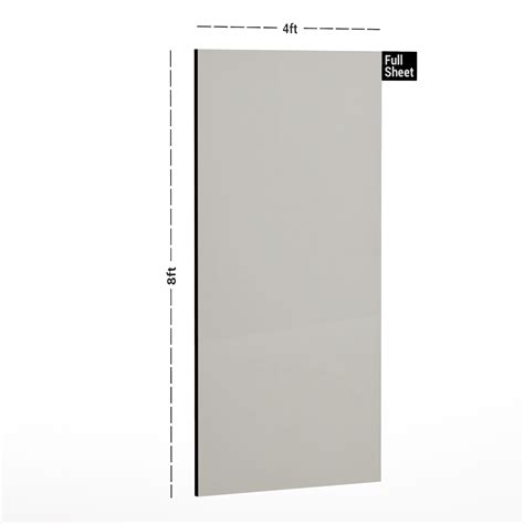 711 PR Glass Finish 8 ft x 4 ft Trend HD Acrylic Laminate - 1.5 mm ...