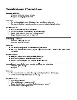 Image result for Vocabulary Lesson