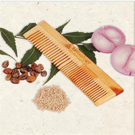 Oil Treated Neem Combs – Tattvalogy