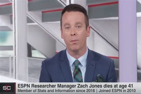 ESPN Staffer Zach Jones Dead at 41, Cause of Death Revealed | Flipboard