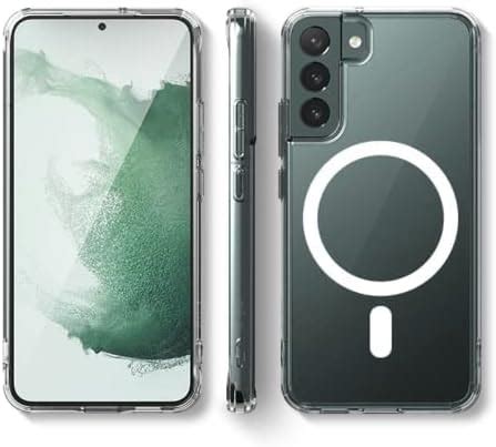 for Samsung Galaxy S23 5G, [Compatible with MagSafe] Crystal Clear Hard ...