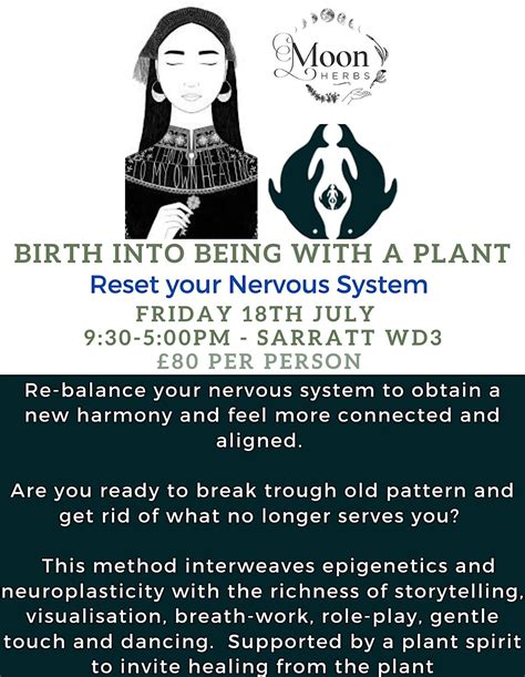 Birth into Being with a plant -Recode your limbic imprint level 1, Farm ...