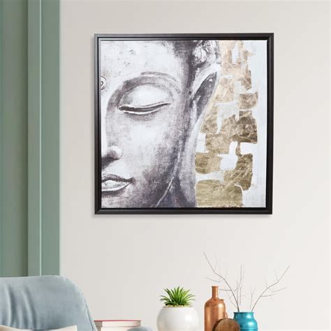Buy Artistry Buddha Wood Picture Frame - 80x80cm from Home Centre at ...