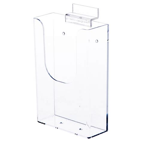 Plymor Clear Acrylic Tri-Fold Brochure Literature Holder (Slatwall ...