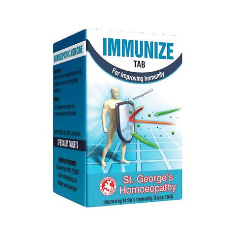 St. George’s Immunize Tablets | Natural Immune Booster for Better ...
