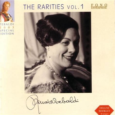 The Rarities Volume 1: Renata Tebaldi: Amazon.in: Music}