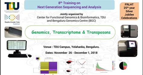 8th Training on Next Generation Sequencing and Analysis (Genomics ...