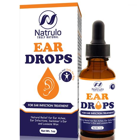 Natural Ear Drops for Ear Infection Treatment – Herbal Eardrops for ...