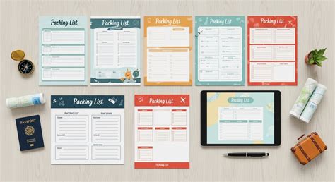 Image result for Example of Packing List