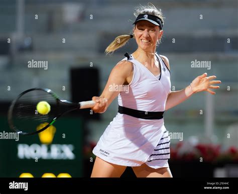 ROME, ITALY - MAY 18 : Mona Barthel at the 2017 Internazionali BNL d ...