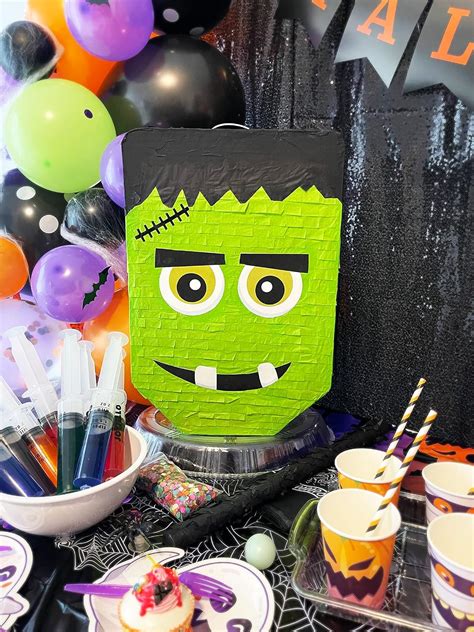 Buy Cute Frankenstein Halloween Pinata 3-piece Bundle for kids and ...