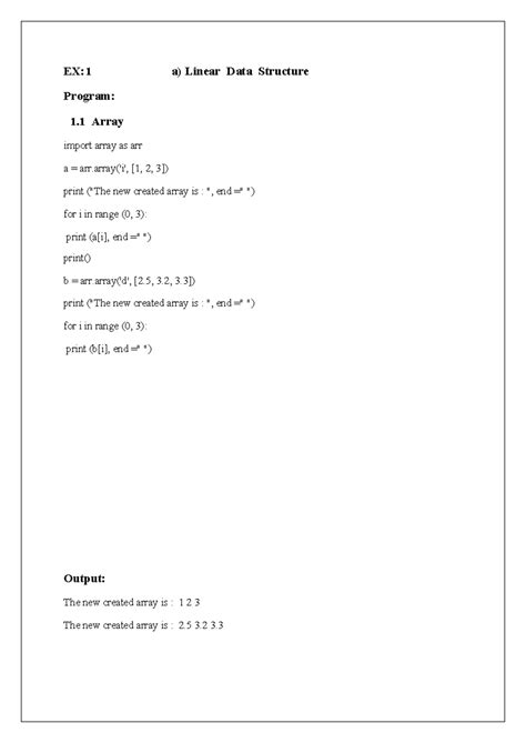 Data Structures Programming Exercises: Linear Structures & Graphs ...