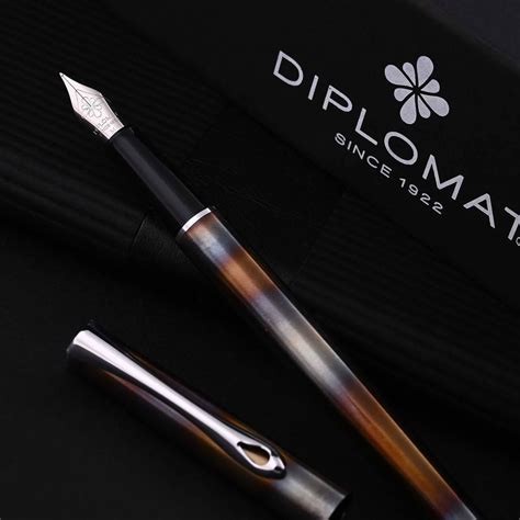 Diplomat Traveller Flame Fountain Pen | Buy Online at Makoba |Diplomat