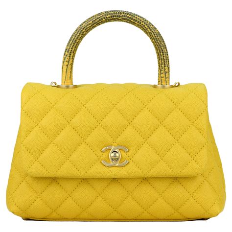 1980s Carlos Falchi Prime Rose Yellow Python Pouch Cross Body Bag at ...