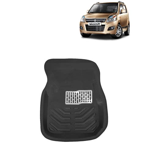 R- AUTO URBAN 4D Car Foot Mats for Maruti Suzuki Wagon R, 2010-2018 ...