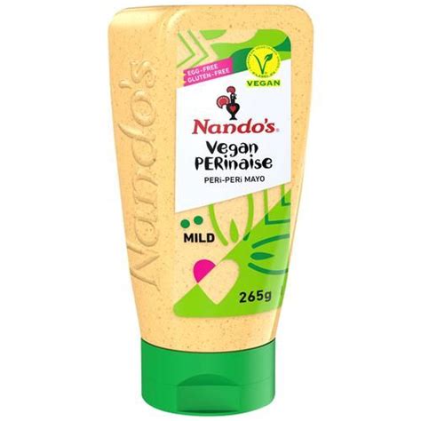 Buy Nandos Perinaise Vegan - Peri Peri Mayo, Mild, Egg Free & Gluten ...