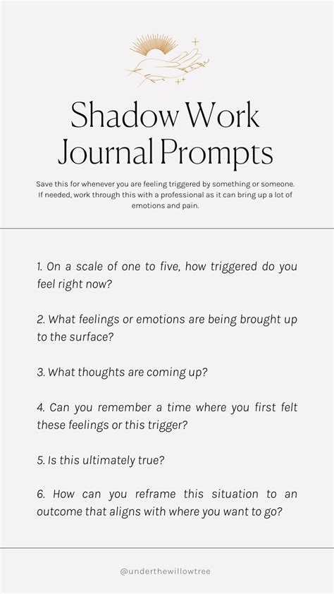 Image result for Shadow Work Addiction Journal Prompts