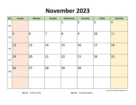 collection of november 2023 photo calendars with image filters - 2023 ...