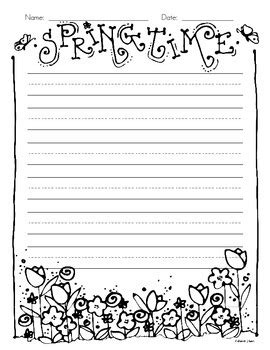 Spring Writing Paper 的图像结果