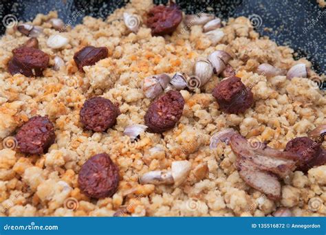 Spanish migas stock photo. Image of culture, cuisines - 135516872