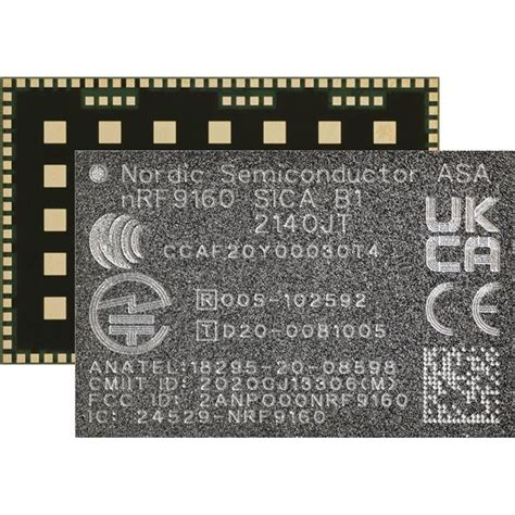 NRF9160-SICA-B1A-R Nordic Semiconductor ASA | RF and Wireless | DigiKey