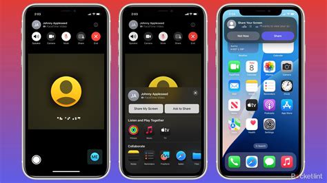 How to share screen on FaceTime