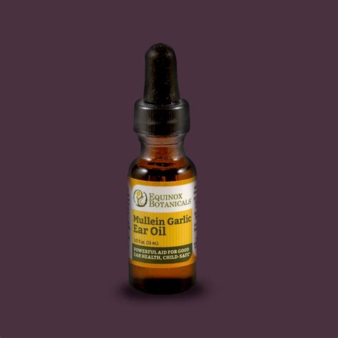 Mullein Garlic Ear Oil – Biosun In Australia