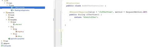 Image result for Spring Boot with HTML Page Example