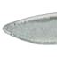 Metal Boat Tray with Crackled Mirror Glass, 23x8