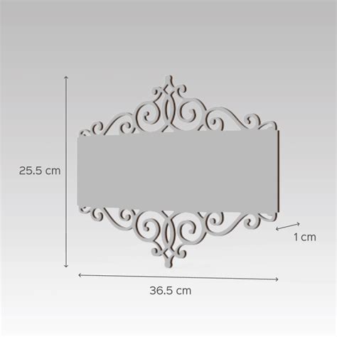 Buy Handpainted Rectangular Victorian Dot Art Nameplate for Couples ...