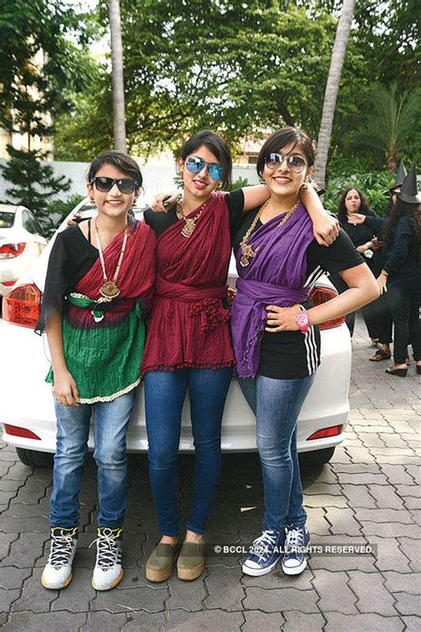 Neerja and Niranjani during an all-women car rally held in the city ...