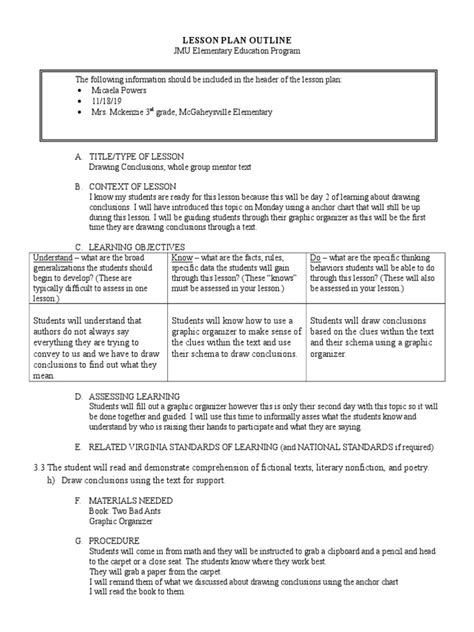 Image result for Concluding Activity in Lesson Plan Example
