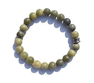 Buy Mystic Crystals & Creations Bracelet Chrysoprase Size 8mm Natural ...