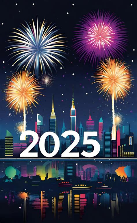 Happy New Year 2025 Free Stock Photo - Public Domain Pictures