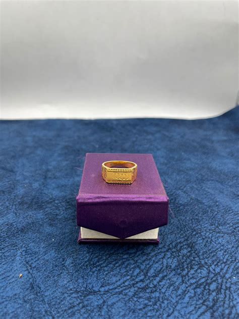 1 GRAM GOLD FORMING RING FOR MEN DESIGN A-472 – Radhe Imitation