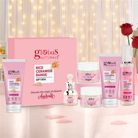 Revival Rice Ceramide Skincare Gift Box, For Korean Glass Skin, Set of ...