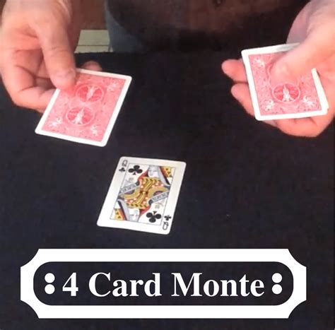 Image result for 4 Card Monte