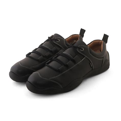 Buy Mens Casual Black Leather Sneakers Online | Ezok Shoes