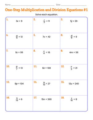 Image result for Multiplication Equations