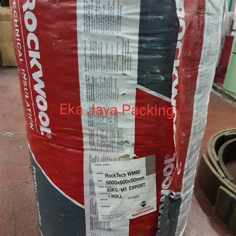 Jual Rockwool Wire Blanket 100mm ( Ada Kawat Density 80 KG ) - Jakarta ...