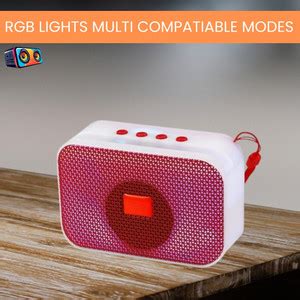 Buy SYARA M412 (PORTABLE BLUETOOTH DESKTOP SPEAKER) Dynamic Thunder ...