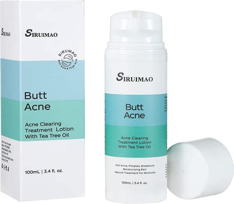 Amazon.com : Butt Acne Clearing Treatment Cream: Clears & Prevents Breakouts Fast – Gentle Body ...
